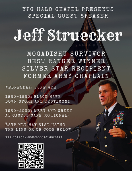 YPG Halo Chapel Presents: Jeff Streucker - Family Friendly KCFY 88.1 FM