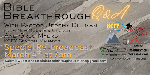 Special Re-broadcast